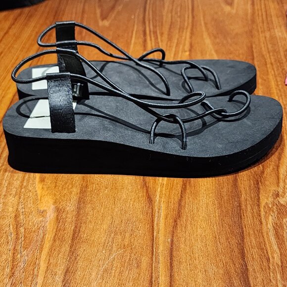 Zara Home Platform Sandals  Size 7.5 - Picture 3 of 6